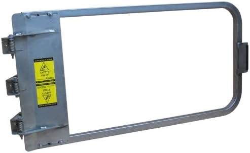 LSG-48-SS Ladder Safety Gate Mild Carbon Steel, Stainless Steel, Fits Opening 46-3/4" to 50-1/2", Each