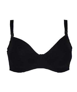 M2b Fuller Bust Maternity T-Shirt Bra - Black