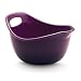 Rachael Ray Stoneware Serving and Mixing Bowl, 3-Quart, Purple