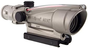 ACOG TA11-D-100202 3.5x 35 Nickel Boron Dual Illuminated Red Horseshoe Dot 0.223 Ballistic Reticle Scope with TA51 Mount