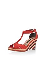 Tamaris Sandalias de cuña (Rojo)