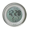 Atomic Bathroom Digital Alarm Clock With suction cup