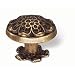 40mm Dia Antique Brass Evangeline Knob Image