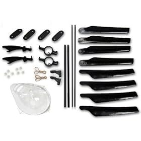 Draganflyer SAVS Crash Kit from Helicopter Crash Kits
