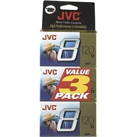 Click here to buy Jvc P6120Jdu3 8Mm Video Tape 3-Pk by JVC.