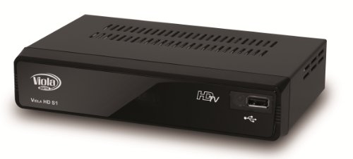 TechniSat Viola HD S1 Digital DVB-S Receiver (HDTV, Single-Tuner, HDMI, USB) schwarz