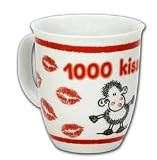 Eigenschaften Sheepworld 40613 / Sheepworld 40613 Porzellantasse im Geschenkkarton - 1000 kisses