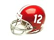 Alabama Crimson Tide Miniature Replica NCAA Helmet w/Z2B Mask by Riddell