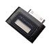Black Exeze Pico 5 FM Transmitter for iPhone, iPhone 3G, iPhone 3GS, iPhone 4, iPod Nano 3G, iPod Nano 4G, iPod Nano 5G, iPod Touch, iPod Touch 2G, iPod Classic all models, iPad all models - Ultra Small - No cables or batteries needed