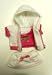 White and Pink Hoodie Outfit fits most Webkinz, Shining Star and 8"- 10" Make Your Own Stuffed Animals