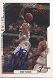 Etan Thomas, Dallas Mavericks Autographed Card