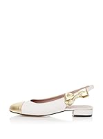 El armario de Lulú Bailarinas Francesita Lunares (Rosa Claro / Oro)