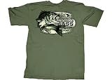 Reel Legends Largemouth Bass Pocket Tee