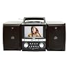 Naxa NDL-429 7-Inch TFT LCD Display Portable DVD Micro System with USB Input, SD/MMC Card Slot and Twin Detachable Speakers