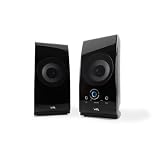 Cyber Acoustics CA-2022 2.0 Computer Speakers- Black ~ Cyber Acoustics
