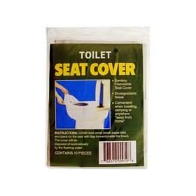 Mommy & Me Emergency Dirty Potty Toilet Seat Covers - 1 Pkg (10 Covers each) by