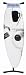 Brabantia 345722 Bügeltische 135x45, Silikonpad, Bezug breakfast, Rohrdurchmesser 35 mm