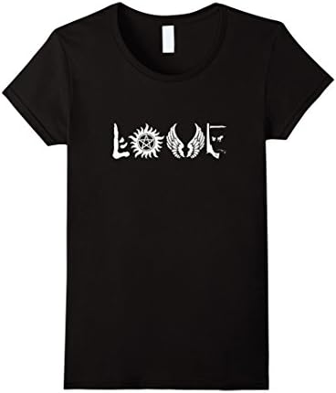 Women's Love T-Shirt XL Black