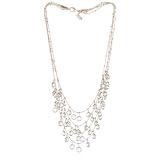 ABS By Allen Schwartz Clear Chanel XTL Gold-Tone Ne
