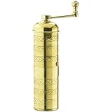 Zassenhaus Espresso and Mocca Grinder Havanna, Brass, 041002