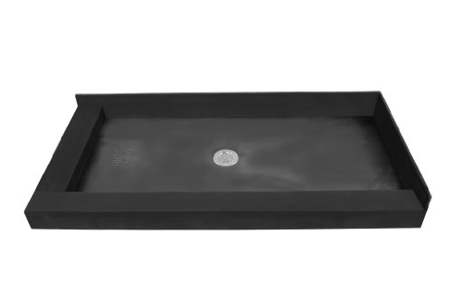 Tile Redi 4266CDL-PVC Shower Pan 42x66 Double Threshold with Integrated Center PVC Drain