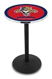 36" Florida Panthers Counter Height Pub Table - Round Base