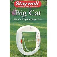 PetSafe Staywell Big Cat 4-Way Locking Flap, White