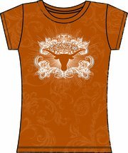 Texas Longhorns Ladies' Image Tee / T-Shirt (Medium)