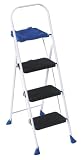 Tools & Hardware : Safety 1st Simplicity Three-Step Steel Step Stool, White #11-515WBL