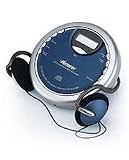 Memorex CD/MP3 player with 120-second anti-shock and wraparound headphones