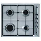 Zanussi 60cm 4 Burner Gas Hob, Stainless Steel