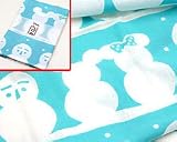 ディズニー和柄『かまわぬ』てぬぐい ミッキー、ミニー/雪だるま/