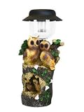 Owl Family Solar Light