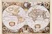 Map of the World, Antique Style (#124)