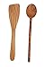 Scanwood Olive Wood Utensil Spatula Spoon Set 12 Inch