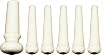 Martin Acoustic Bass Guitar Bridge/End Pin Set, White/Black