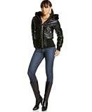 Baby Phat Plus Size Reversible Quilted and Faux Fur Jacket