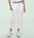 Corded Cropped Audra Pants with Belt