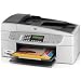 HP Officejet 6310 All-in-One - Multifunction ( fax / copier / printer / scanner ) - color - ink-jet - copying (up to): 30 ppm (mono) / 24 ppm (color) - printing (up to): 30 ppm (mono) / 24 ppm (color) - 100 sheets - 33.6 Kbps - Hi-Speed USB, 10/100 Base-TX