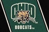 Ohio Bobcats 5' 4 x 7' 8 Team Spirit Area Rug