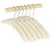 Canvas Padded Hangers, Set of 6