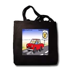 Londons Times Health and Vanity Trends Cartoons - No Pokeman Zone - Tote Bags