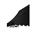 Awntech 5-Feet Nantucket Window/Entry Awning, 56-Inch Height by 48-Inch Diameter, Black