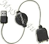 Palm Treo 650/ Tungsten T5/ E2/ TX Retractable Sync and Charge Cable