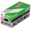 Fujifilm NEOPAN ACROS 100 Black and White Negative Film, ISO 100 120 5 Pack 102918
