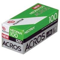 Fujifilm NEOPAN ACROS 100 Black and White Negative Film, ISO 100 120 5 Pack 102918