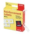Avery Hole Reinforcements, 1/4  Diameter, White, 1000/Pack, PK - AVE05720