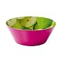 Present Time Apple print bowl melamine plastic diameter 14.5cm