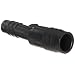 Thogus Polyethylene Tube Fitting, Coupler, Black, Barbed