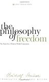 Cover of The Philosophy of Freedom by Rudolf Steiner 1855840820